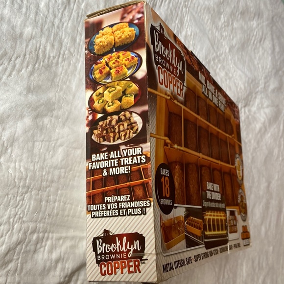 As Seen On TV Brooklyn Brownie Copper 18 Brownies - Picture 5 of 7